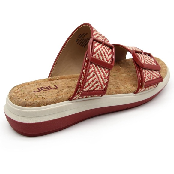 JBU Women's Raffia Kona2 Sandals, Size 7.5 - Picture 3 of 8